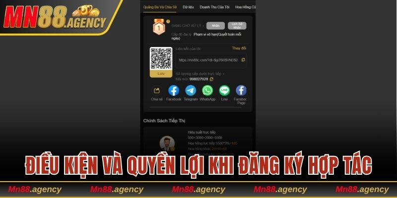 5 điều kiện và 6 quyền lợi nhận được khi hợp tác