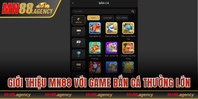 Giới thiệu MN88 với game bắn cá thưởng lớn