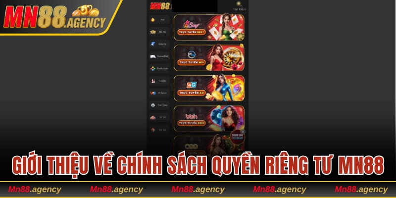 Giới thiệu về chính sách quyền riêng tư MN88