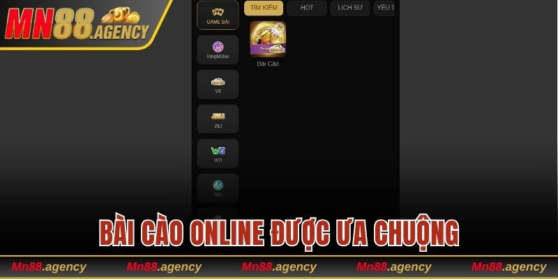 Bài cào online xuất hiện từ lâu và được ưa chuộng