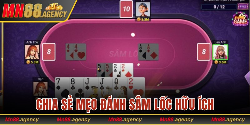 Chia sẻ mẹo đánh sâm hữu ích nâng cao cơ hội thắng