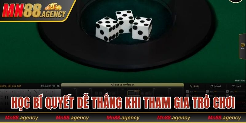 Học bí quyết dễ thắng khi tham gia trò chơi