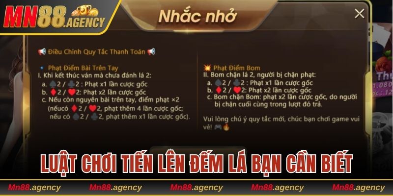 Luật chơi Tiến Lên Đếm Lá bạn cần biết